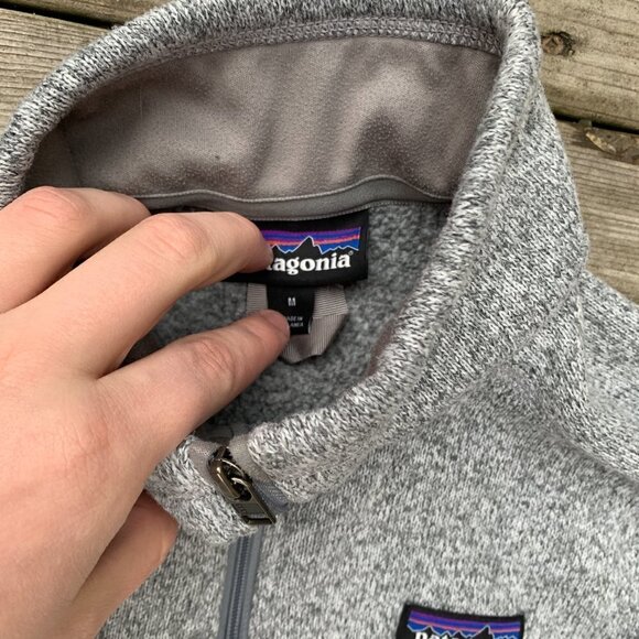 2019 Patagonia Better Sweater 1/4-Zip Fleece Jacket Medium - Picture 3 of 7